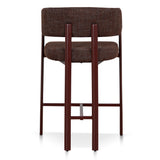 Elvika Red Barstool - Moss Brown (Single) Bar Stool Cino-Core