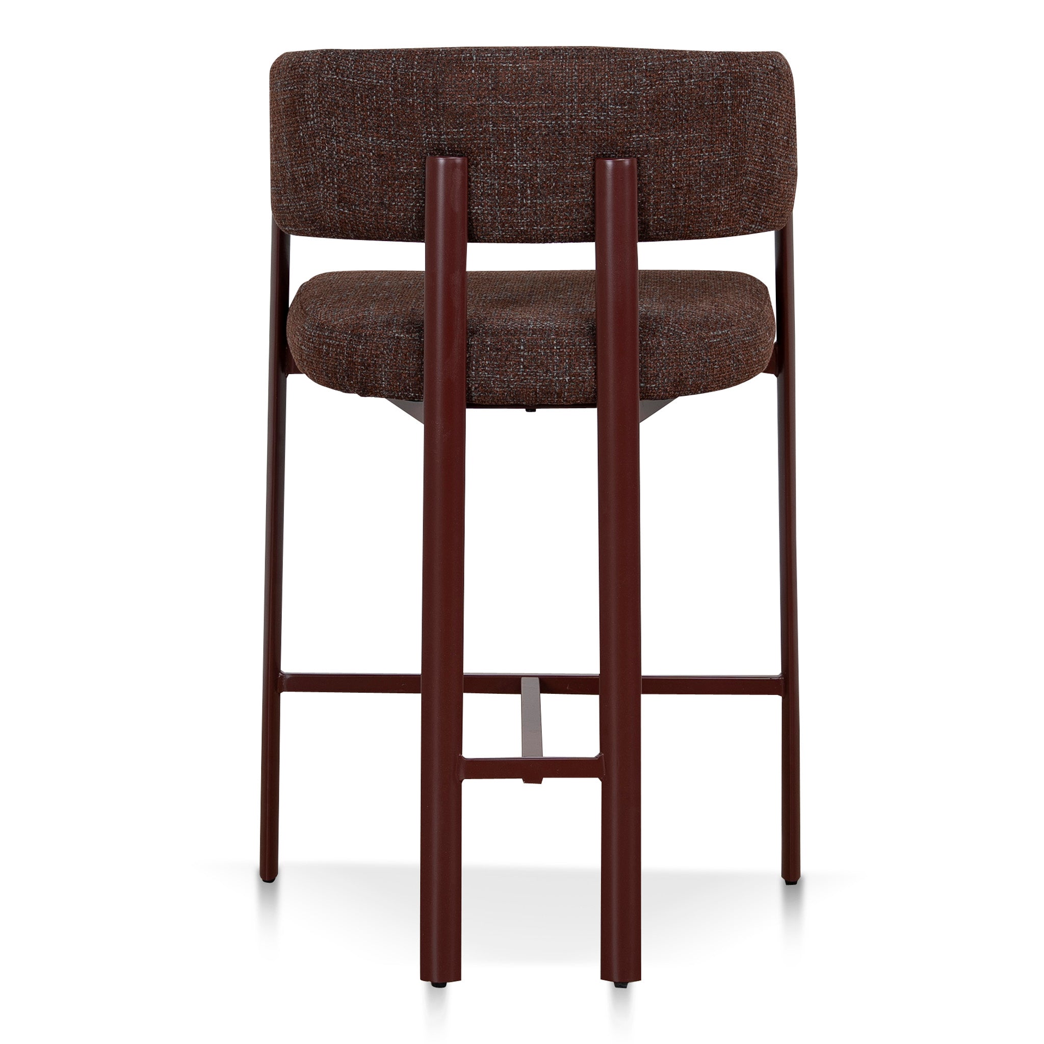 Elvika Red Barstool - Moss Brown (Single) Bar Stool Cino-Core