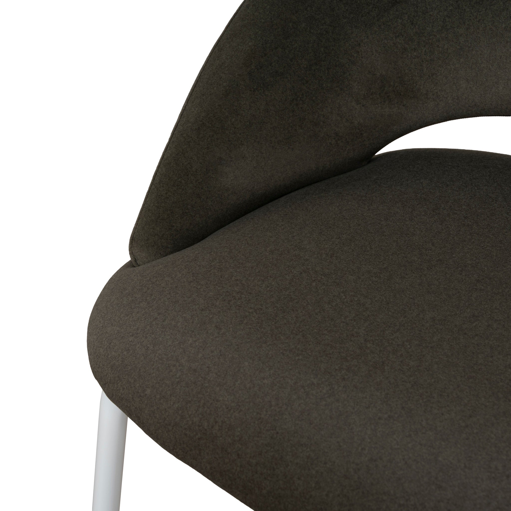 Set of 2 - Harrington White Bar Stool - Dark Moss Green Bar Stool Freehold-Core