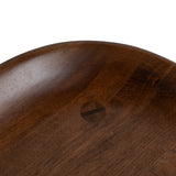 Elvo 67.5cm Bar Stool - Walnut Stain Bar Stool Oakwood-Core
