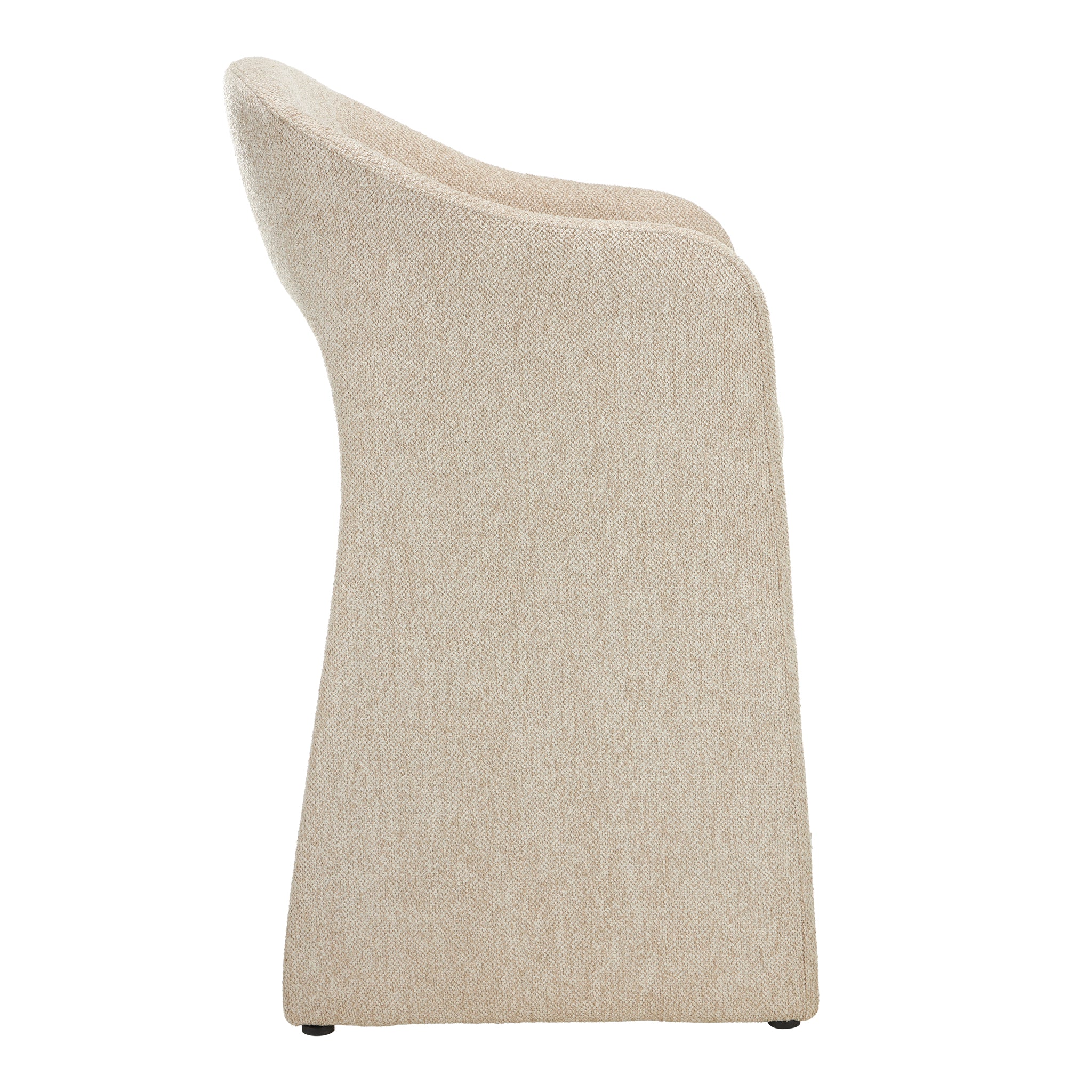 Set of 2 - Valtero 64cm Fabric Bar Stool - Cobble Beige Bar Stool Mars-Core