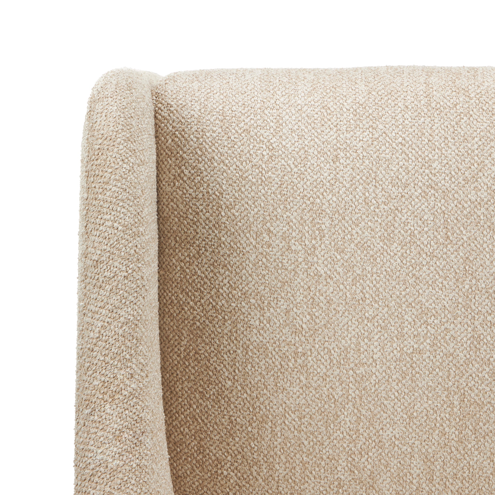 Set of 2 - Valtero 64cm Fabric Bar Stool - Cobble Beige Bar Stool Mars-Core