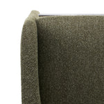 Set of 2 - Valtero 64cm Fabric Bar Stool - Twill Green Bar Stool Mars-Core