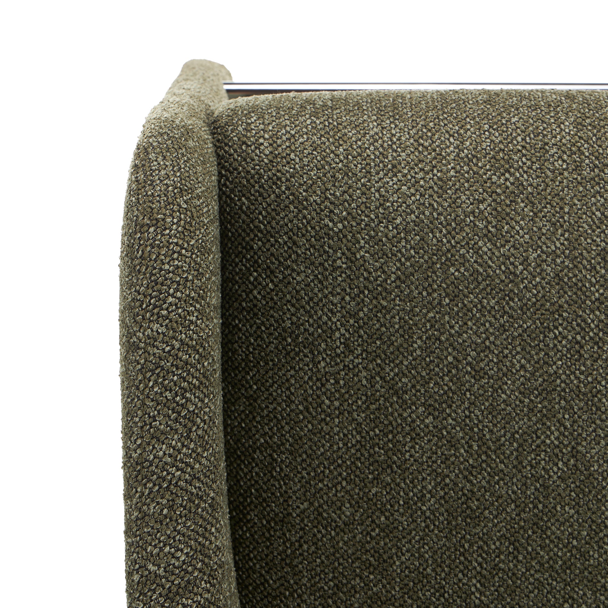 Set of 2 - Valtero 64cm Fabric Bar Stool - Twill Green Bar Stool Mars-Core