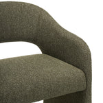 Set of 2 - Valtero 64cm Fabric Bar Stool - Twill Green Bar Stool Mars-Core