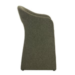 Set of 2 - Valtero 64cm Fabric Bar Stool - Twill Green Bar Stool Mars-Core
