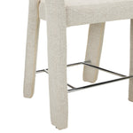Set of 2 - Lunet 66cm Fabric Bar Stool - Verona Ivory Bar Stool Mars-Core