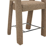 Set of 2 - Lunet 66cm Fabric Bar Stool - Verona Light Tan Bar Stool Mars-Core