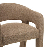 Set of 2 - Lunet 66cm Fabric Bar Stool - Verona Light Tan Bar Stool Mars-Core