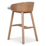 Nicholas 65cm Natural Bar Stool - Verona Ivory Bar Stool Drake-Core
