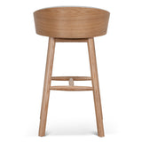 Nicholas 65cm Natural Bar Stool - Verona Ivory Bar Stool Drake-Core