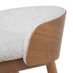 Nicholas 65cm Natural Bar Stool - Verona Ivory Bar Stool Drake-Core