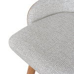 Nicholas 65cm Natural Bar Stool - Verona Ivory Bar Stool Drake-Core