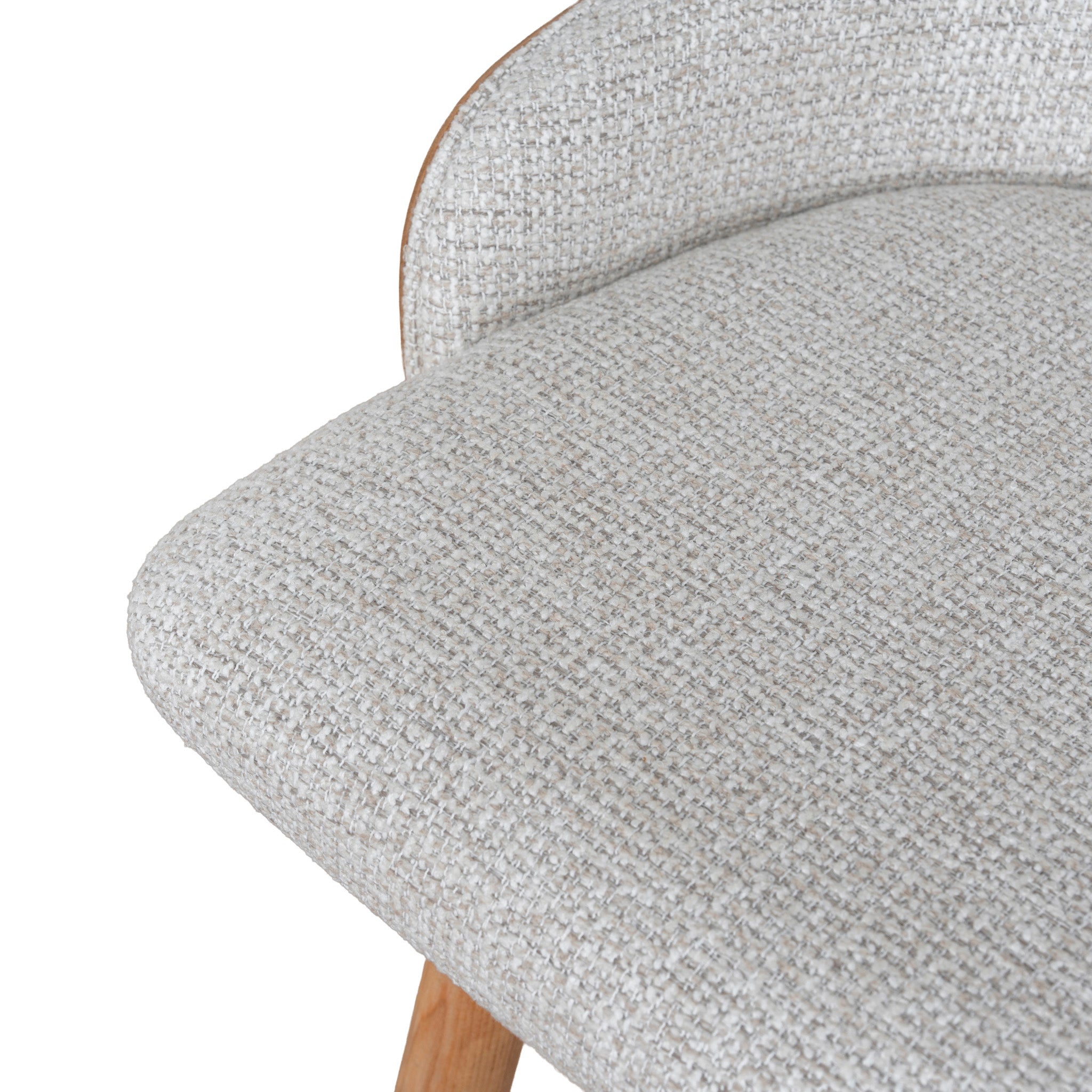 Nicholas 65cm Natural Bar Stool - Verona Ivory Bar Stool Drake-Core