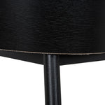 Nicholas 65cm Black Bar Stool - Verona Ivory Bar Stool Drake-Core