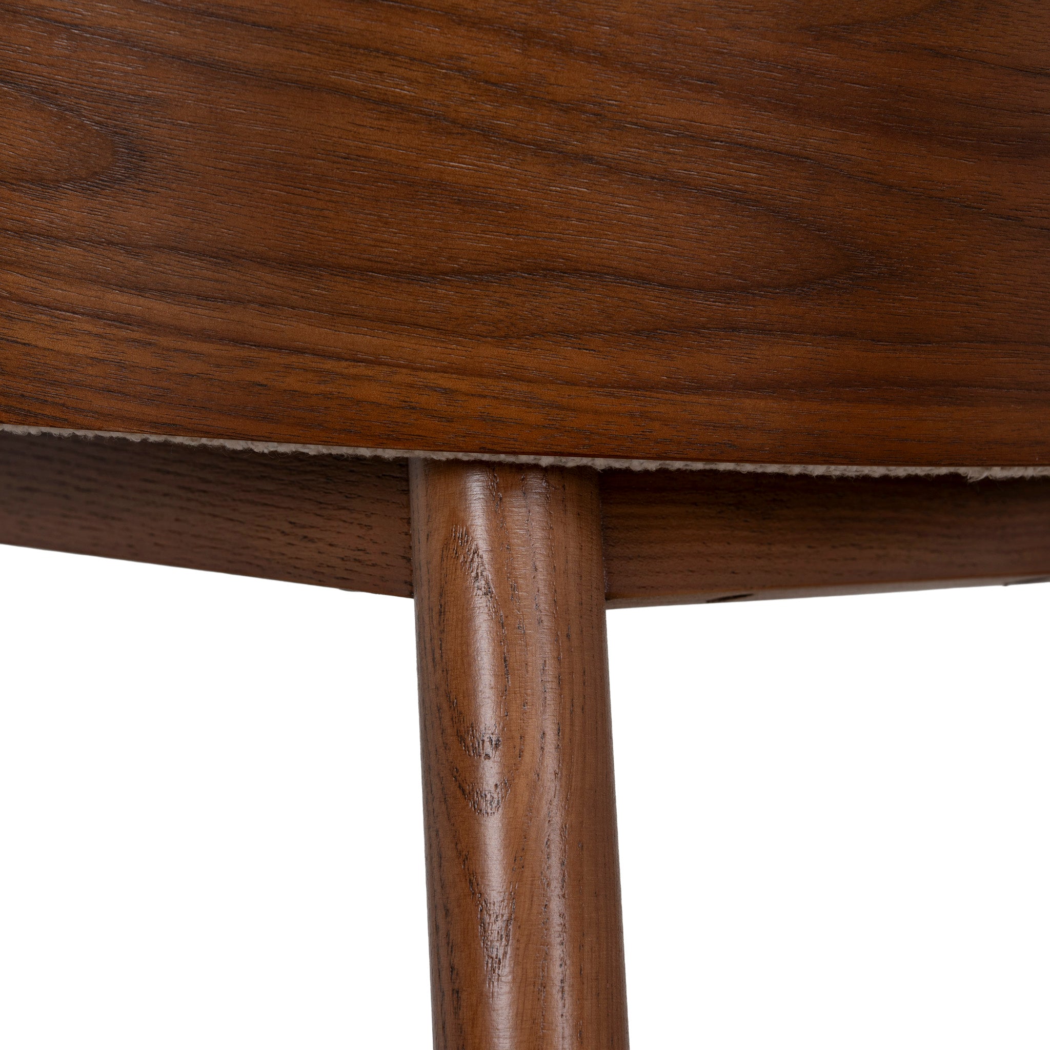 Nicholas 65cm Walnut Bar Stool - Verona Ivory Bar Stool Drake-Core