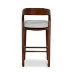 Marlow 65cm Walnut Bar Stool - Naxos Beige Bar Stool Naxos-Core