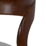 Marlow 65cm Walnut Bar Stool - Naxos Beige Bar Stool Naxos-Core