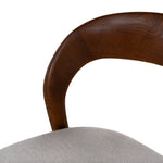 Marlow 65cm Walnut Bar Stool - Naxos Beige Bar Stool Naxos-Core