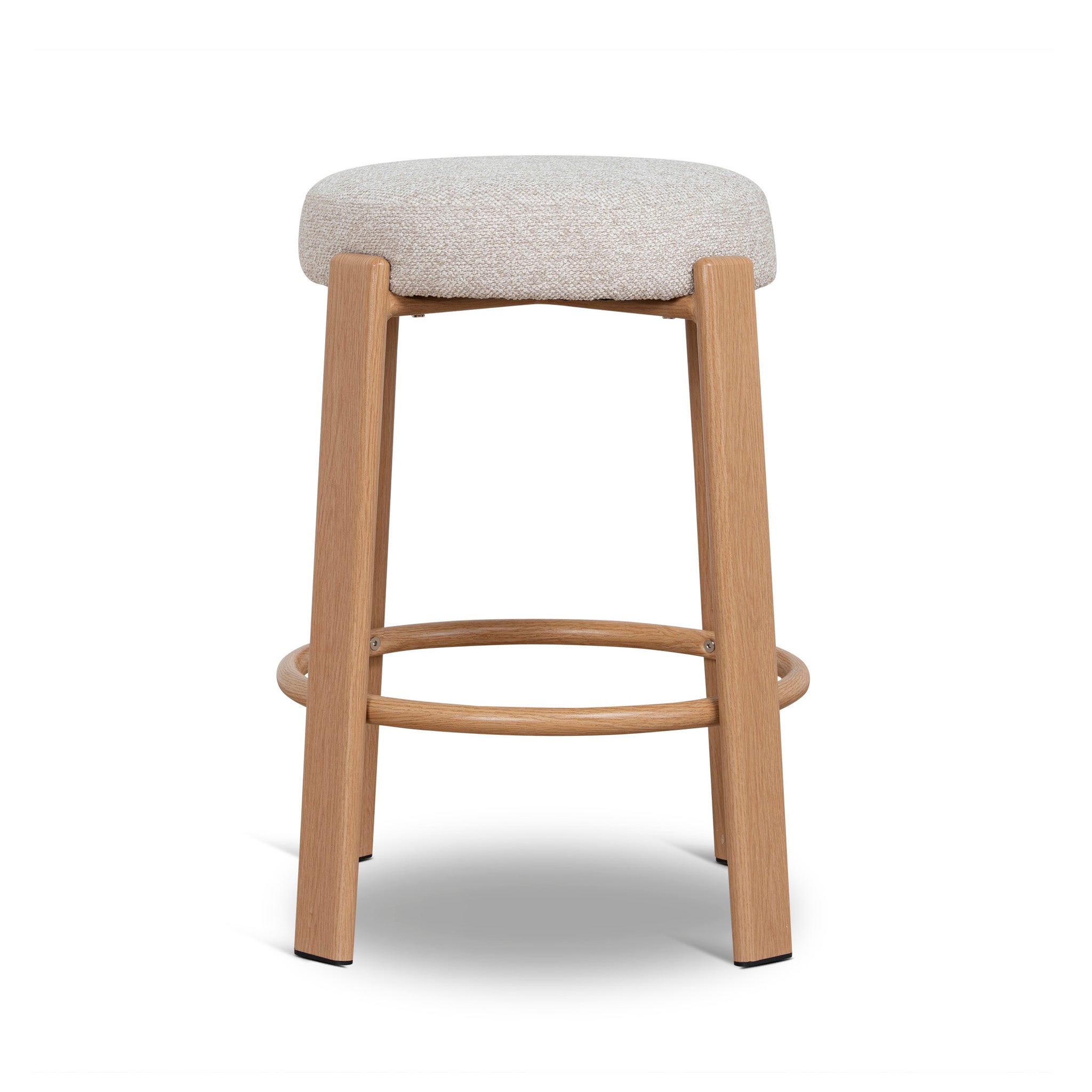 Freja Natural Barstool - Cobble Beige Bar Stool Cino-Core