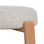 Freja Natural Barstool - Cobble Beige Bar Stool Cino-Core