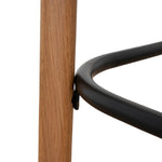 Set of 2 - Calira 65cm Natural Barstool - Drift Grey Bar Stool Swady-Core