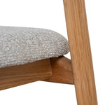 Set of 2 - Calira 65cm Natural Barstool - Drift Grey Bar Stool Swady-Core