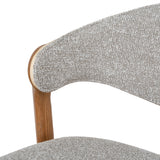 Set of 2 - Calira 65cm Natural Barstool - Drift Grey Bar Stool Swady-Core