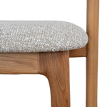 Set of 2 - Calira 65cm Natural Barstool - Drift Grey Bar Stool Swady-Core
