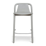 Set of 2 - Mirelle 65cm Barstool - Light Grey Bar Stool Swady-Core