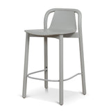 Set of 2 - Mirelle 65cm Barstool - Light Grey Bar Stool Swady-Core