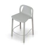 Set of 2 - Mirelle 65cm Barstool - Light Grey Bar Stool Swady-Core