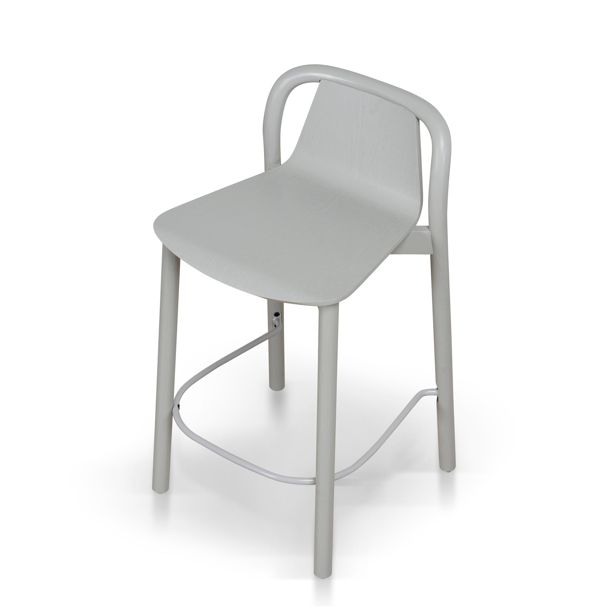 Set of 2 - Mirelle 65cm Barstool - Light Grey Bar Stool Swady-Core