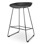 Allen 65cm Bar Stool - Full Black Bar Stool Swady-Core   