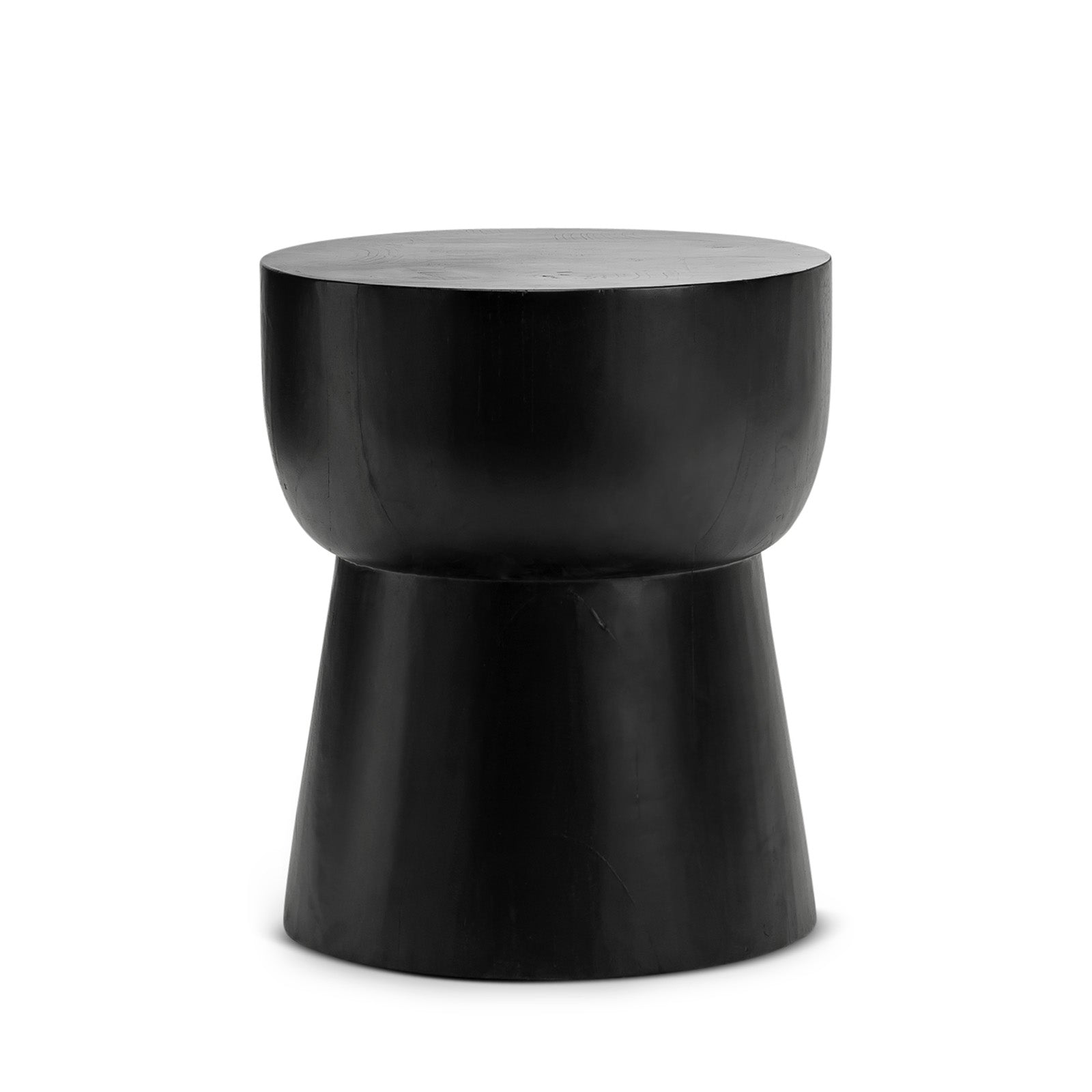 Nivaro 40cm Stool - Black Side Table Eastern-Local