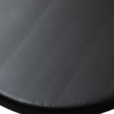 Ex Display - Leo Bar Stool - Black Timber Seat - Black Frame - Last One Bar Stool New Home-Core