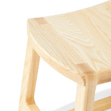 Judy Wooden Low Stool - Natural Low Stool M-Sun-Core