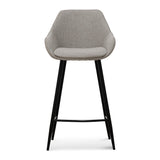 Ex-Display - Cody 68cm Fabric Bar Stool - Beige Bar stool Sendo-Core