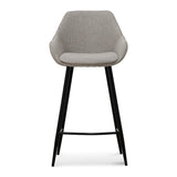 Ex-Display - Cody 68cm Fabric Bar Stool - Beige Bar stool Sendo-Core