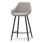 Ex-Display - Cody 68cm Fabric Bar Stool - Beige Bar stool Sendo-Core