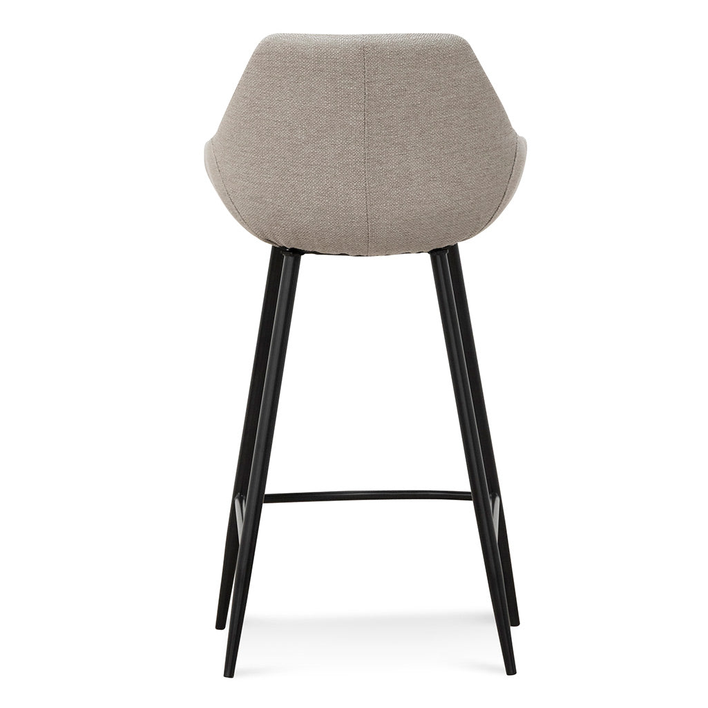 Ex-Display - Cody 68cm Fabric Bar Stool - Beige Bar stool Sendo-Core