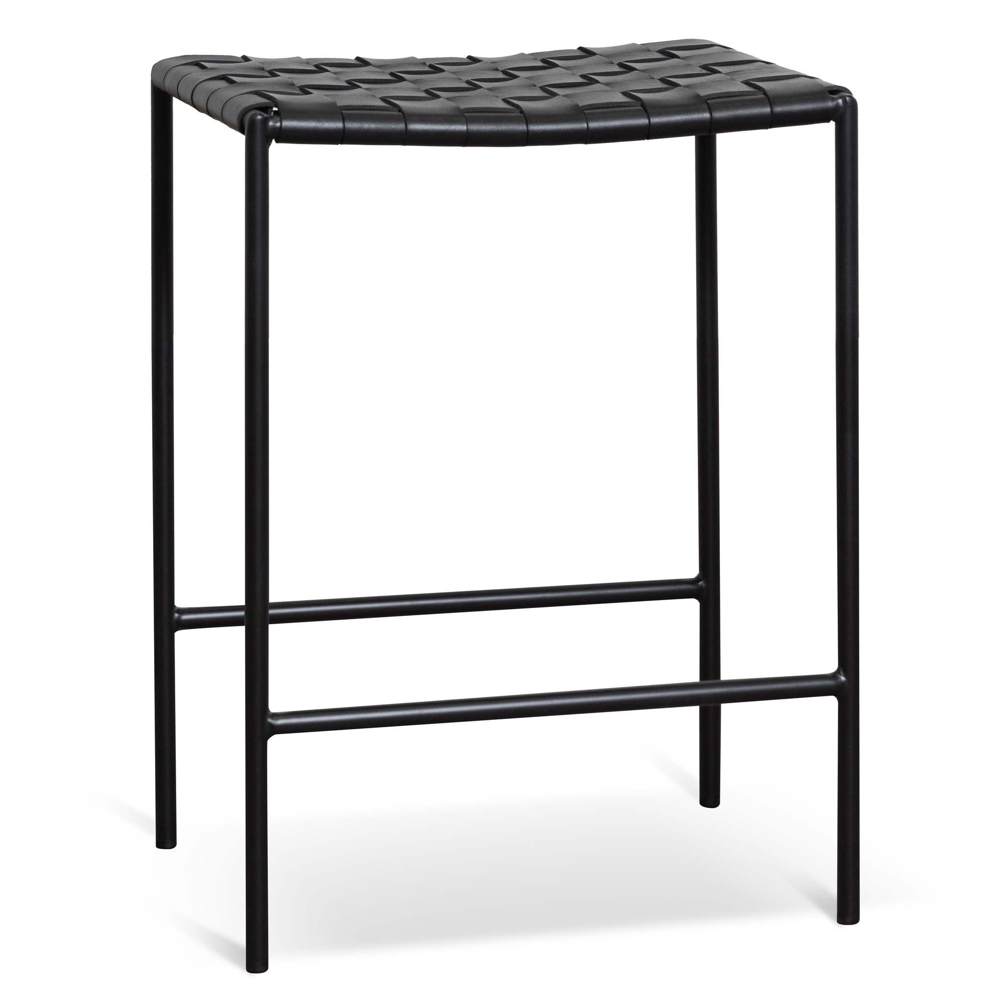 Set of 2 - Anika Bar stool - Black Bar Stool M-Sun-Core   