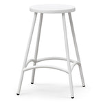 Ex Display - Alondra 65cm Barstool - White Bar Stool New Home-Core