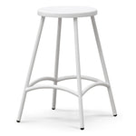 Ex Display - Alondra 65cm Barstool - White Bar Stool New Home-Core