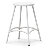 Ex Display - Alondra 65cm Barstool - White Bar Stool New Home-Core