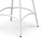 Ex Display - Alondra 65cm Barstool - White Bar Stool New Home-Core