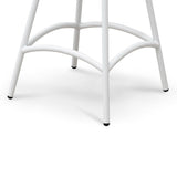 Ex Display - Alondra 65cm Barstool - White Bar Stool New Home-Core