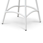 Ex Display - Alondra 65cm Barstool - White Bar Stool New Home-Core
