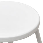 Ex Display - Alondra 65cm Barstool - White Bar Stool New Home-Core
