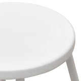 Ex Display - Alondra 65cm Barstool - White Bar Stool New Home-Core